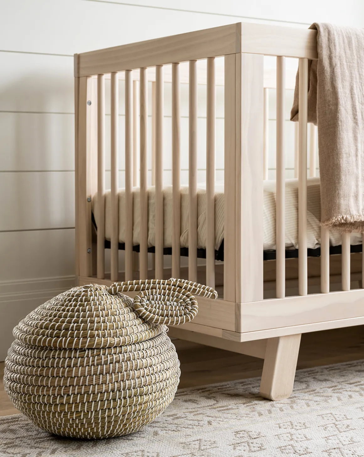 Hudson Convertible Crib with Toddler Bed Conversion Kit