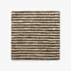 Inara Mocha Hand-Tufted Wool Rug Swatch