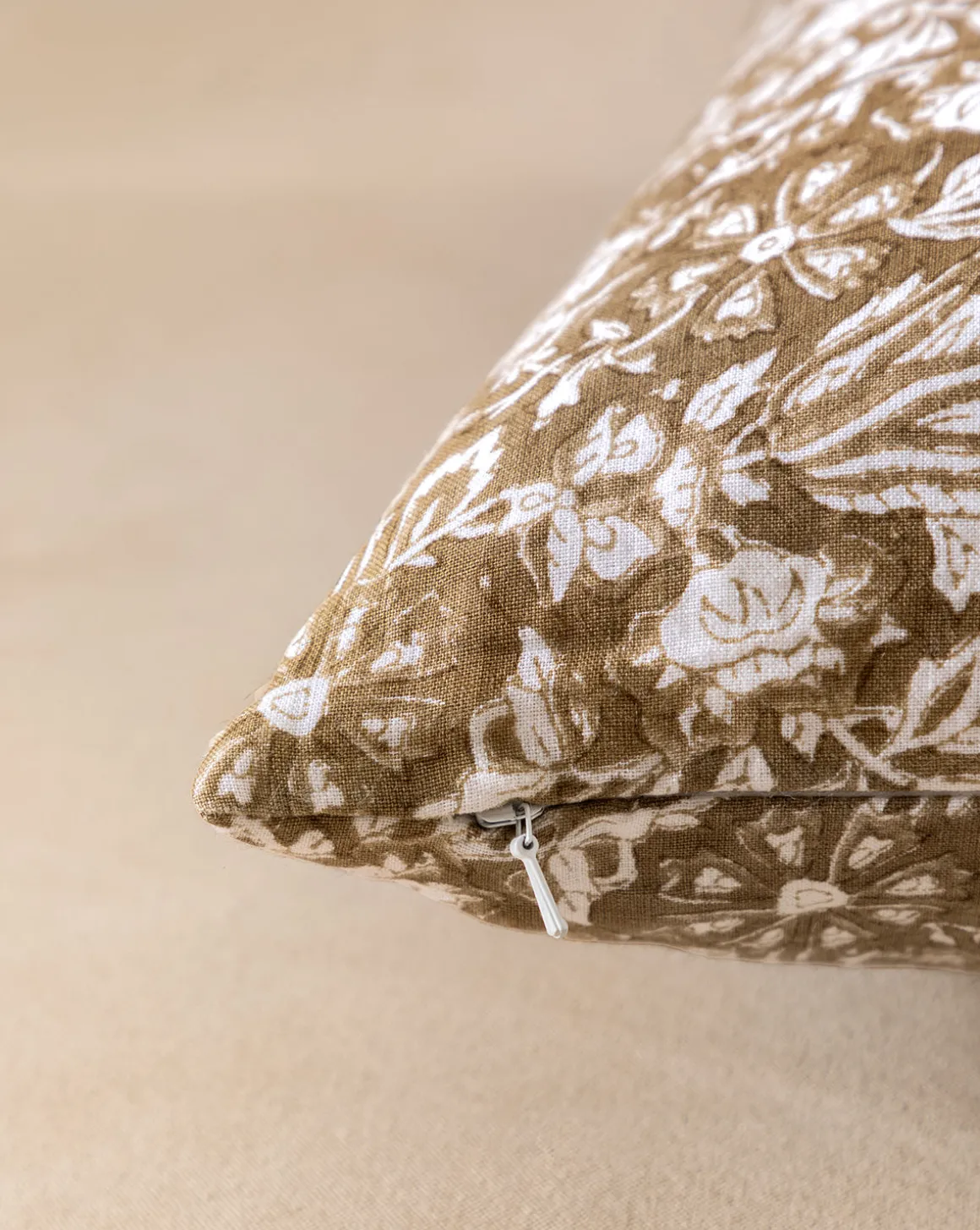 Jentry Block Print Pillow Cover
