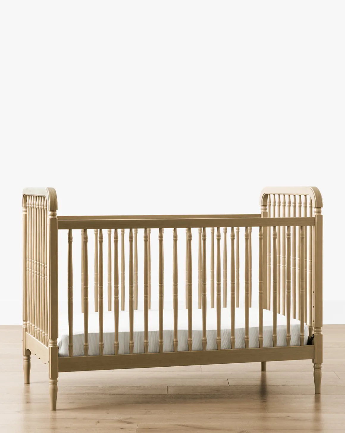 Liberty 3-in-1 Convertible Spindle Crib w/Toddler Bed Conversion Kit