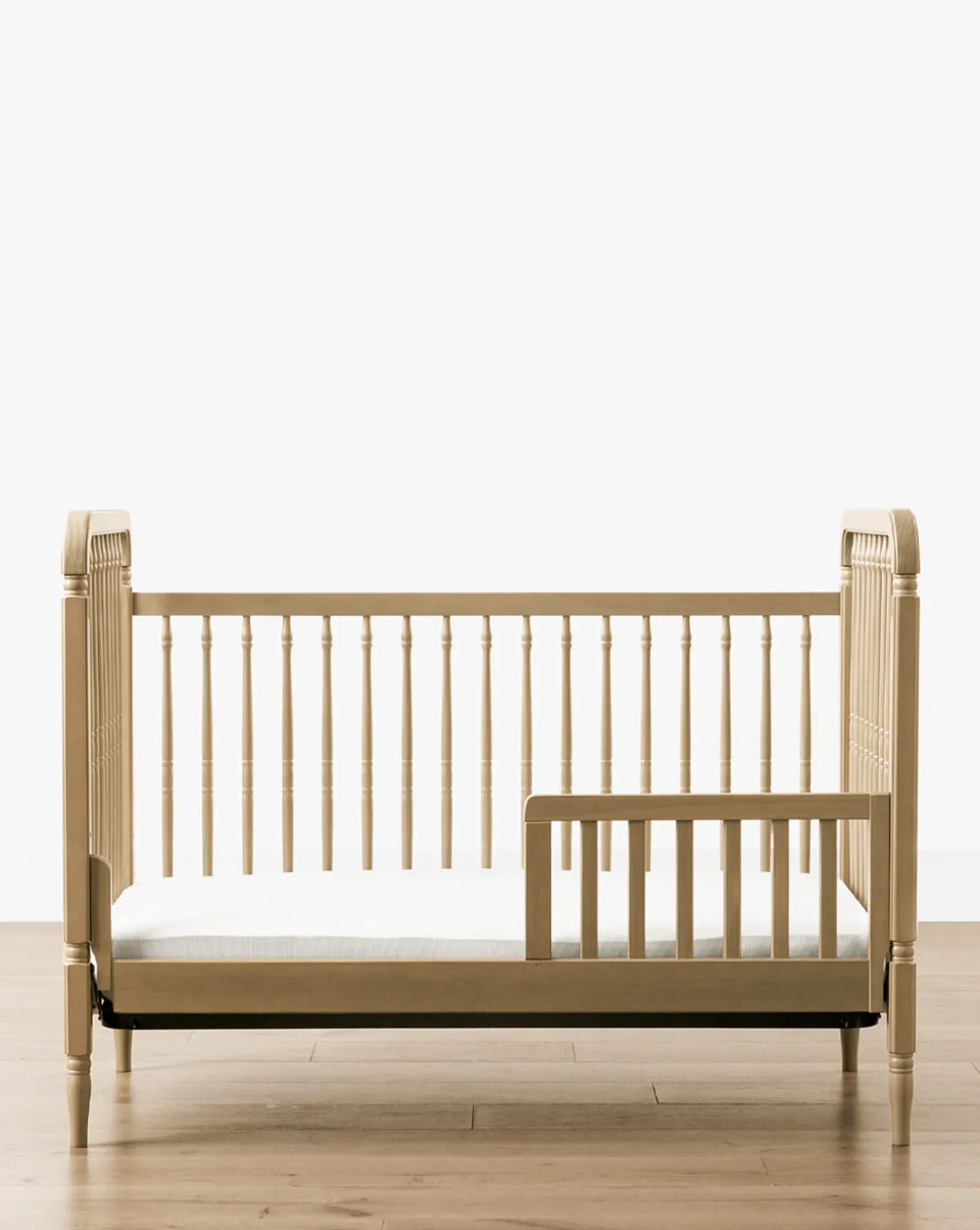 Liberty 3-in-1 Convertible Spindle Crib w/Toddler Bed Conversion Kit