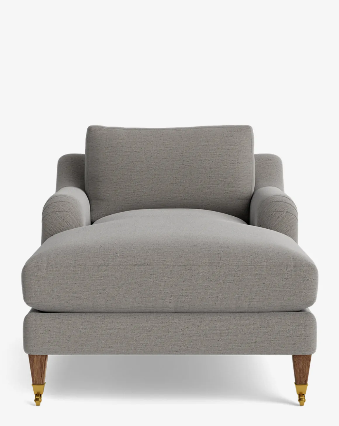 Lucille English Roll Arm Chaise Lounge