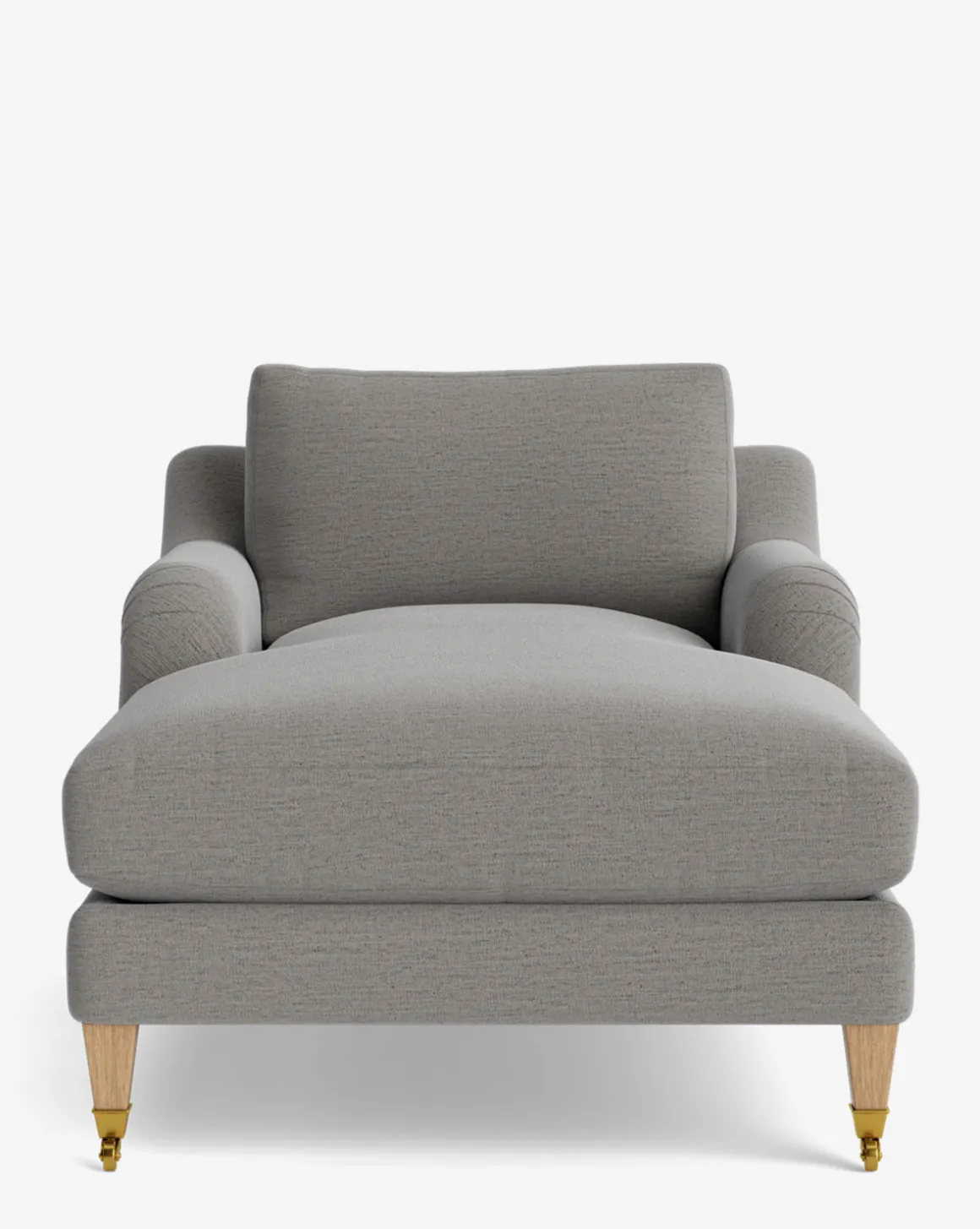 Lucille English Roll Arm Chaise Lounge