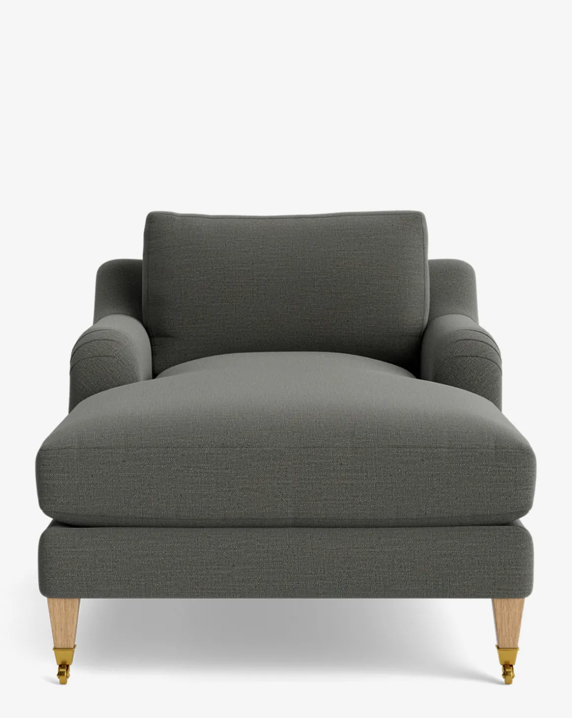 Lucille English Roll Arm Chaise Lounge
