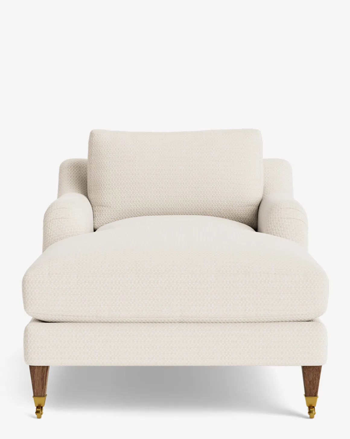 Lucille English Roll Arm Chaise Lounge