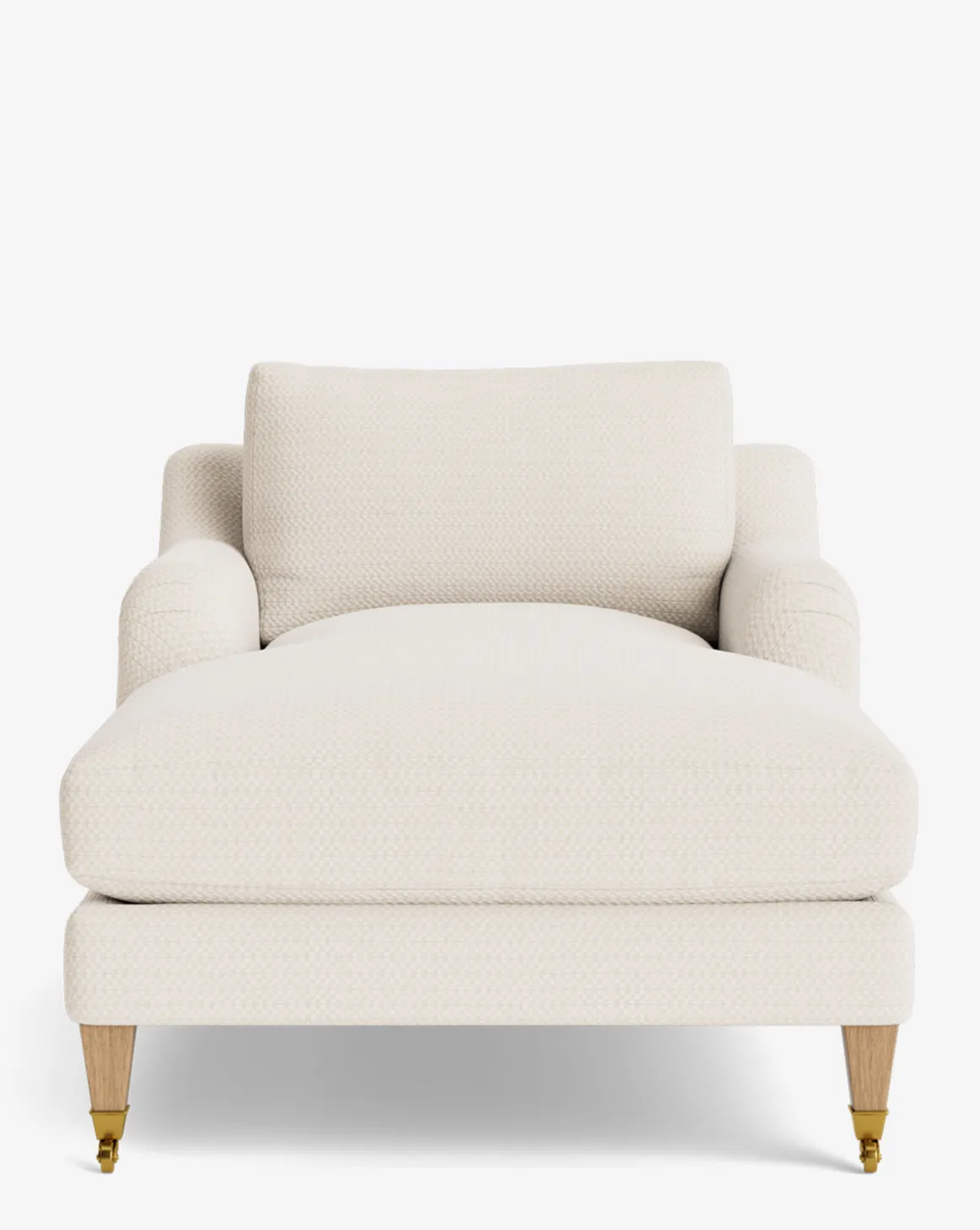 Lucille English Roll Arm Chaise Lounge
