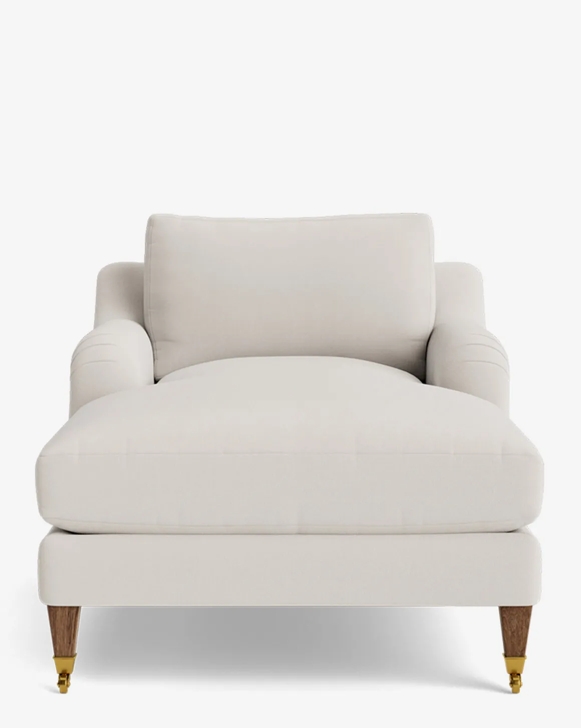 Lucille English Roll Arm Chaise Lounge
