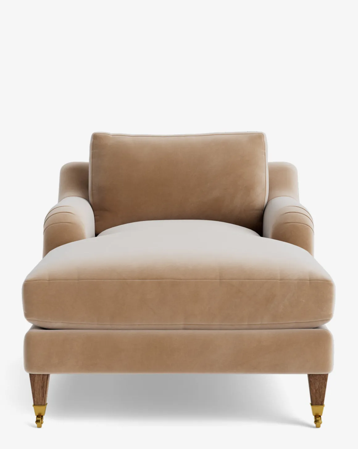 Lucille English Roll Arm Chaise Lounge