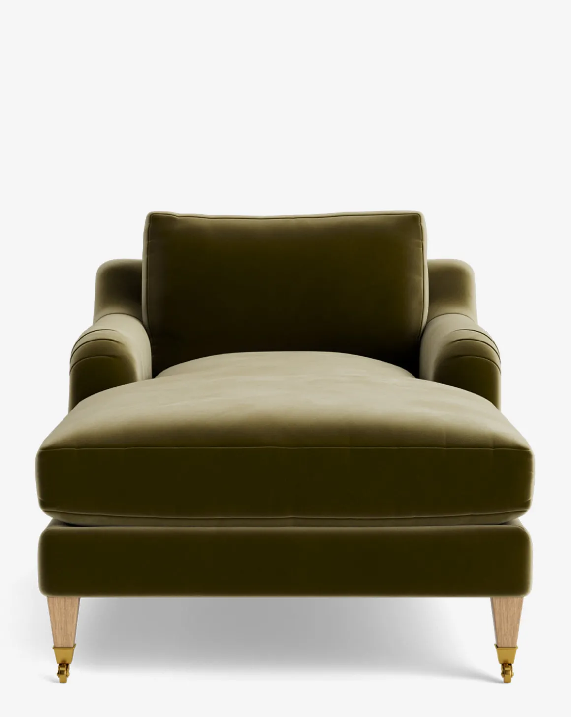 Lucille English Roll Arm Chaise Lounge