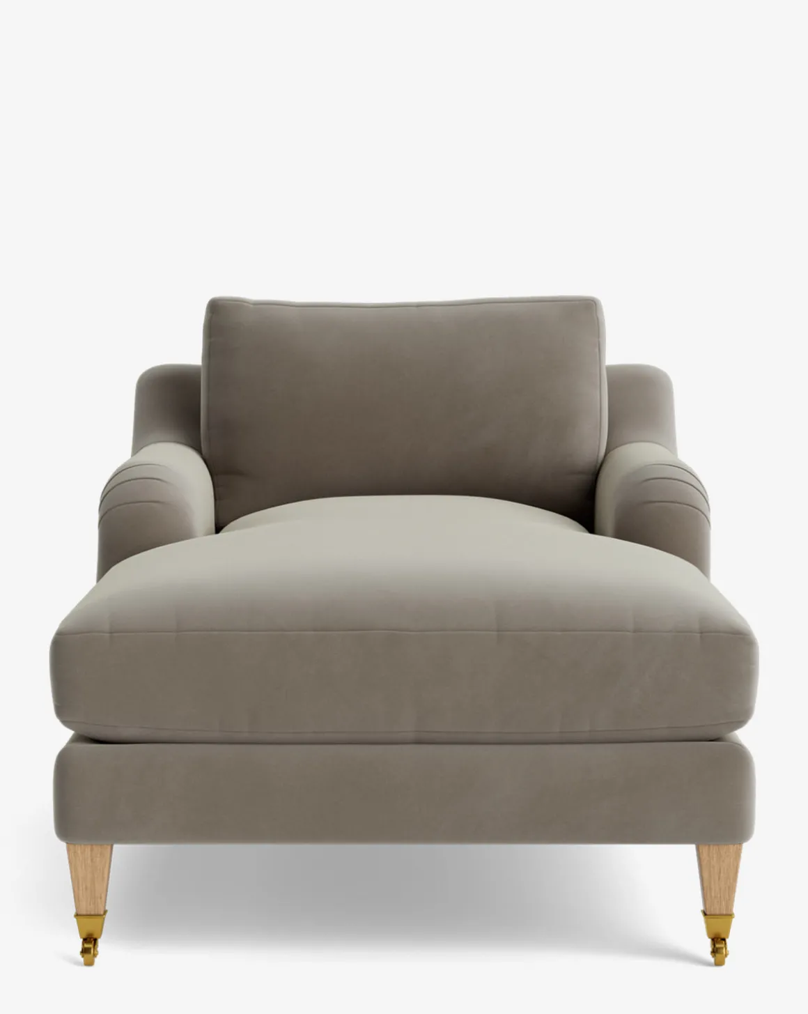 Lucille English Roll Arm Chaise Lounge