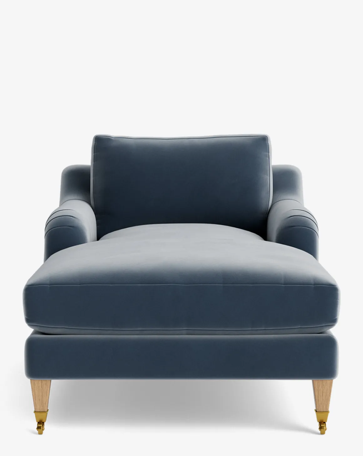 Lucille English Roll Arm Chaise Lounge