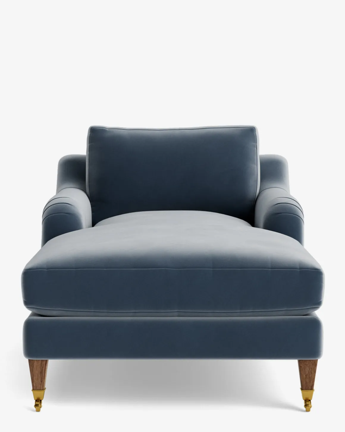 Lucille English Roll Arm Chaise Lounge
