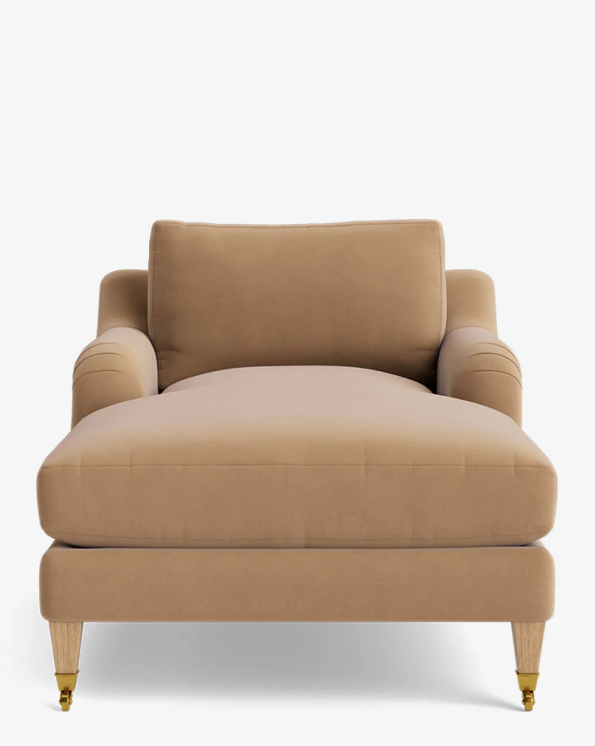 Lucille English Roll Arm Chaise Lounge