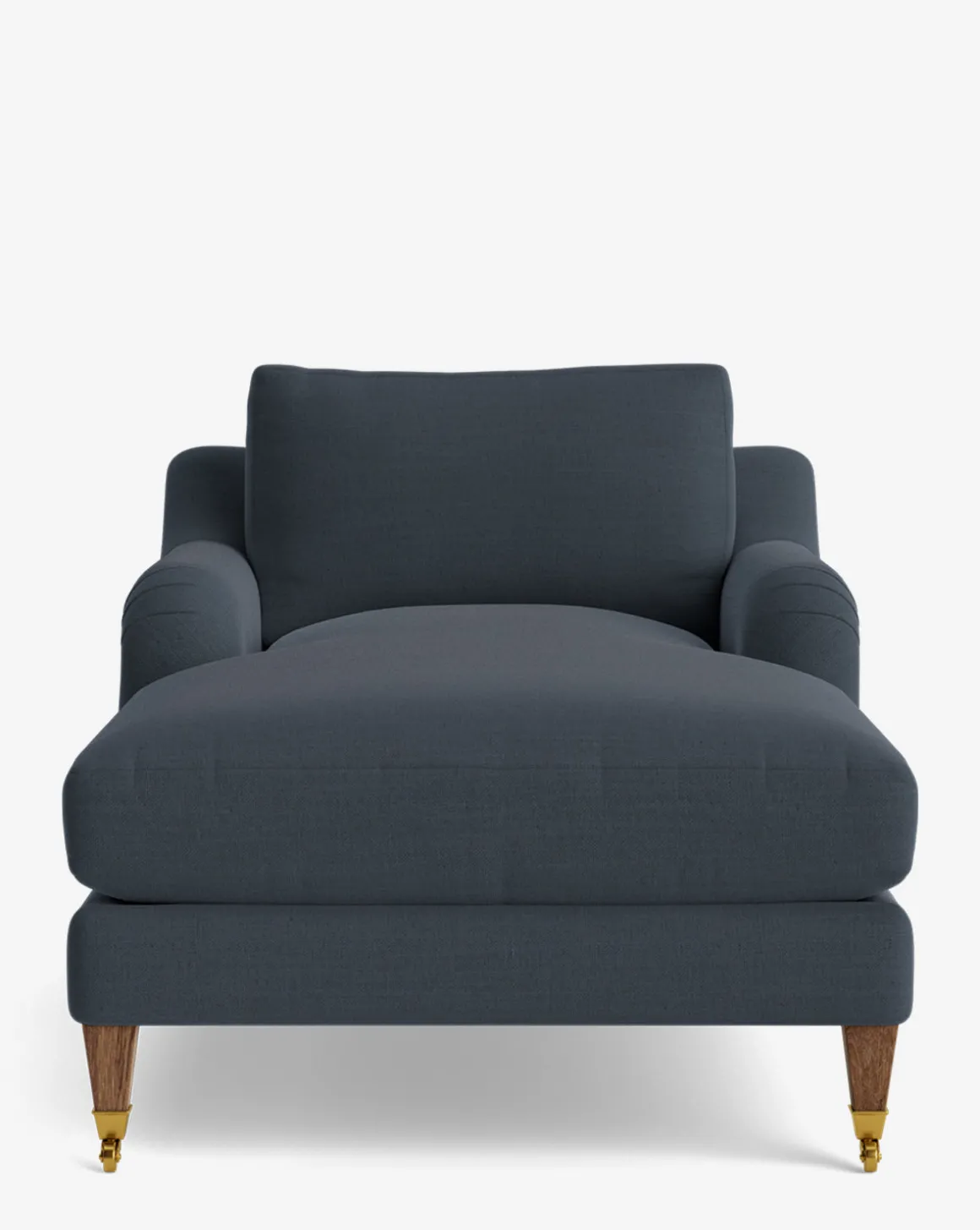 Lucille English Roll Arm Chaise Lounge