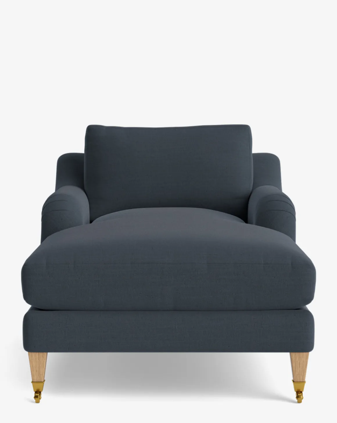 Lucille English Roll Arm Chaise Lounge