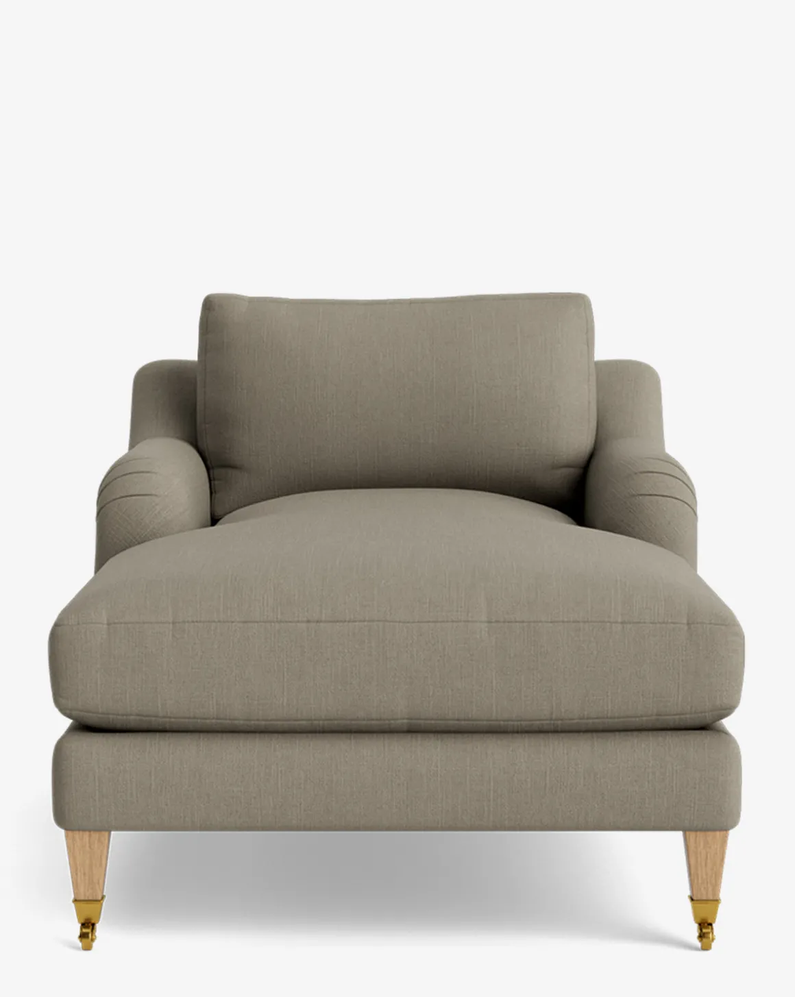 Lucille English Roll Arm Chaise Lounge