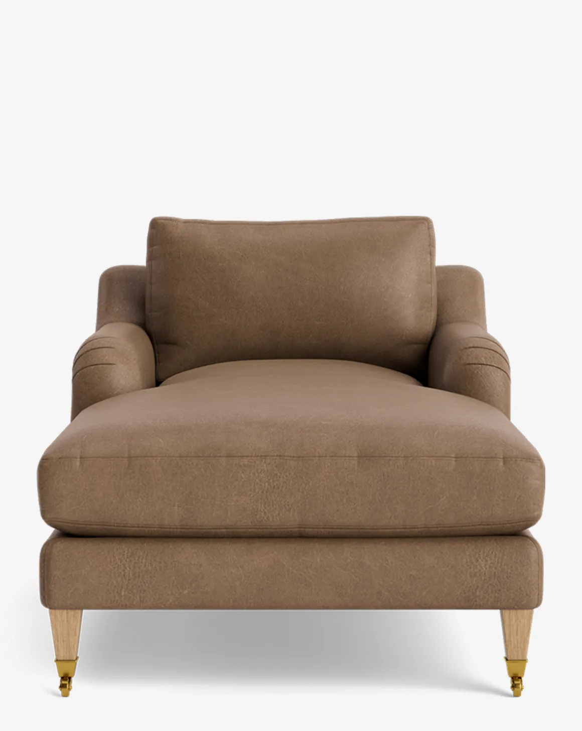 Lucille English Roll Arm Chaise Lounge