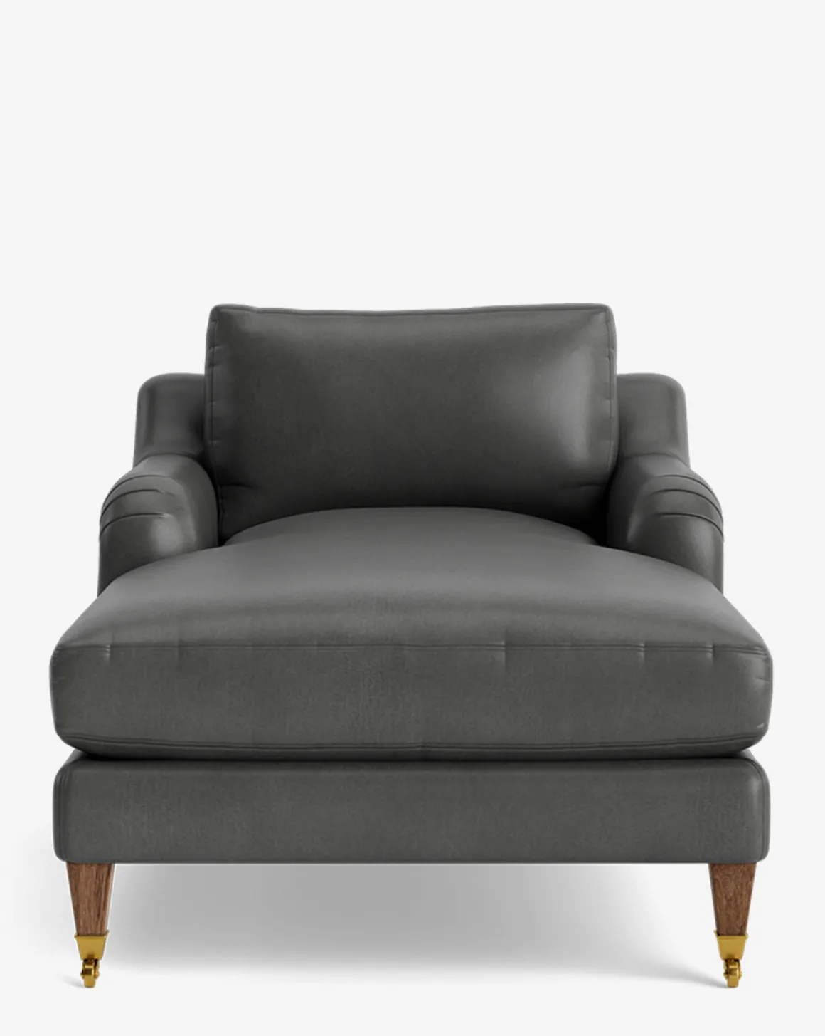 Lucille English Roll Arm Chaise Lounge