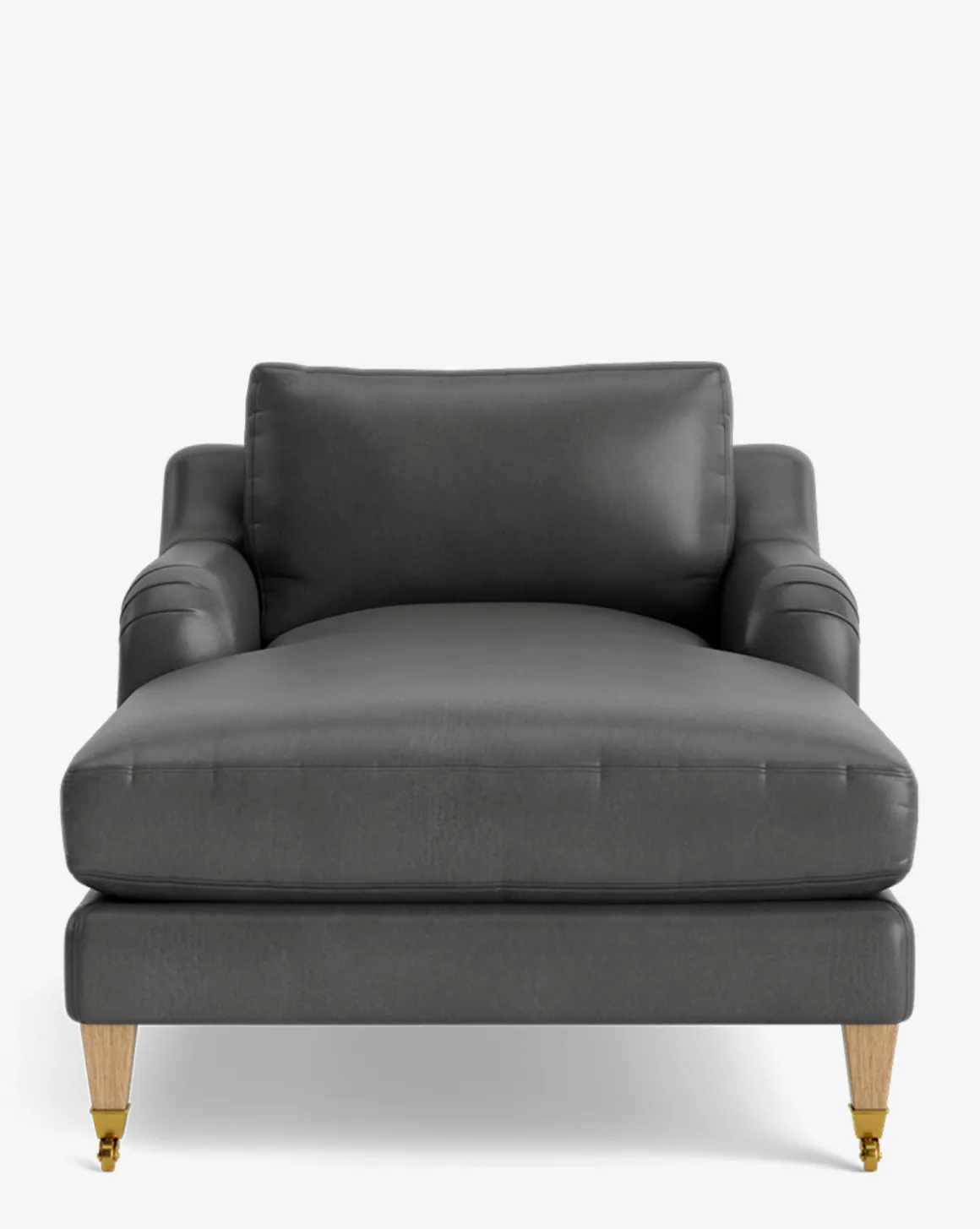Lucille English Roll Arm Chaise Lounge