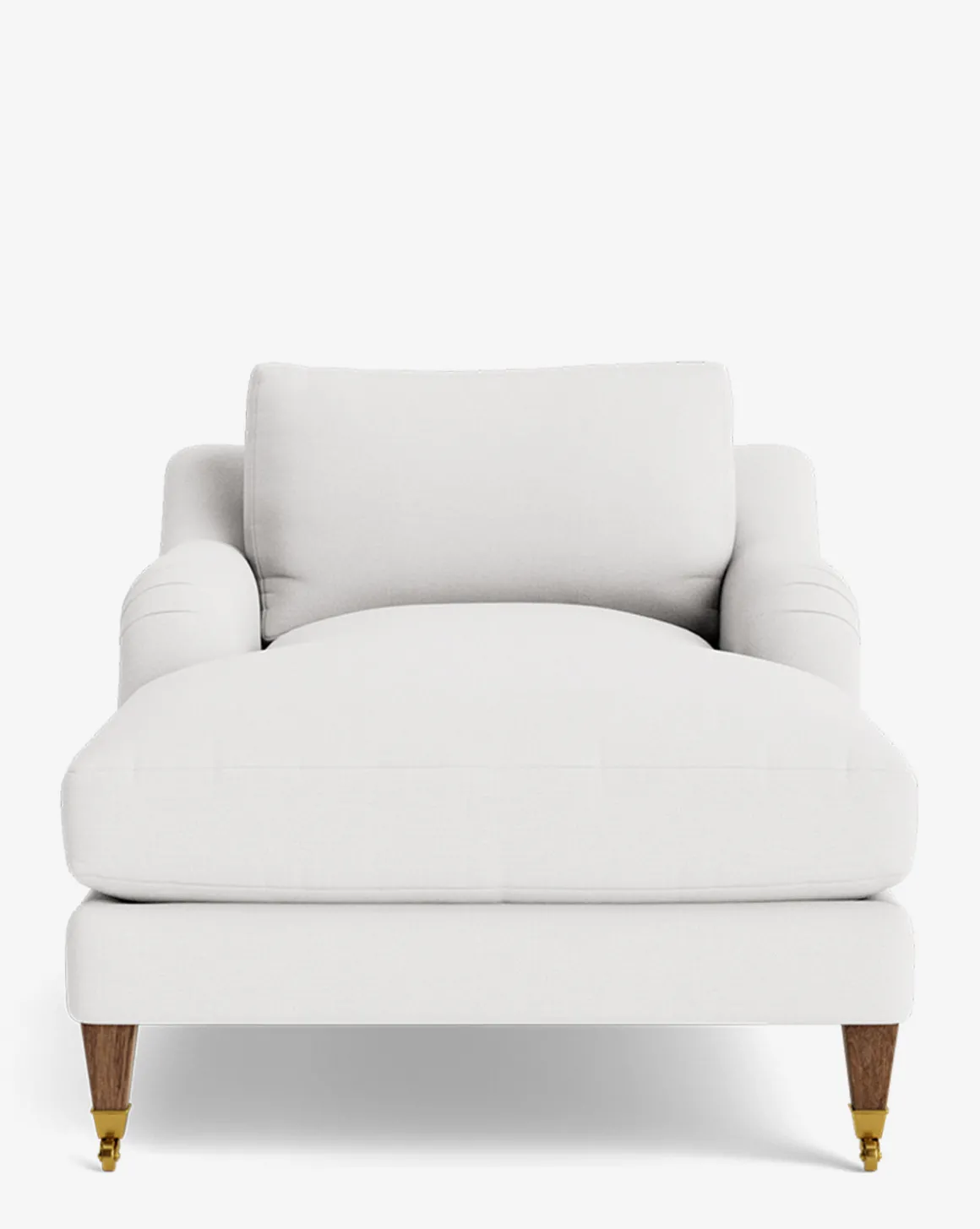 Lucille English Roll Arm Chaise Lounge