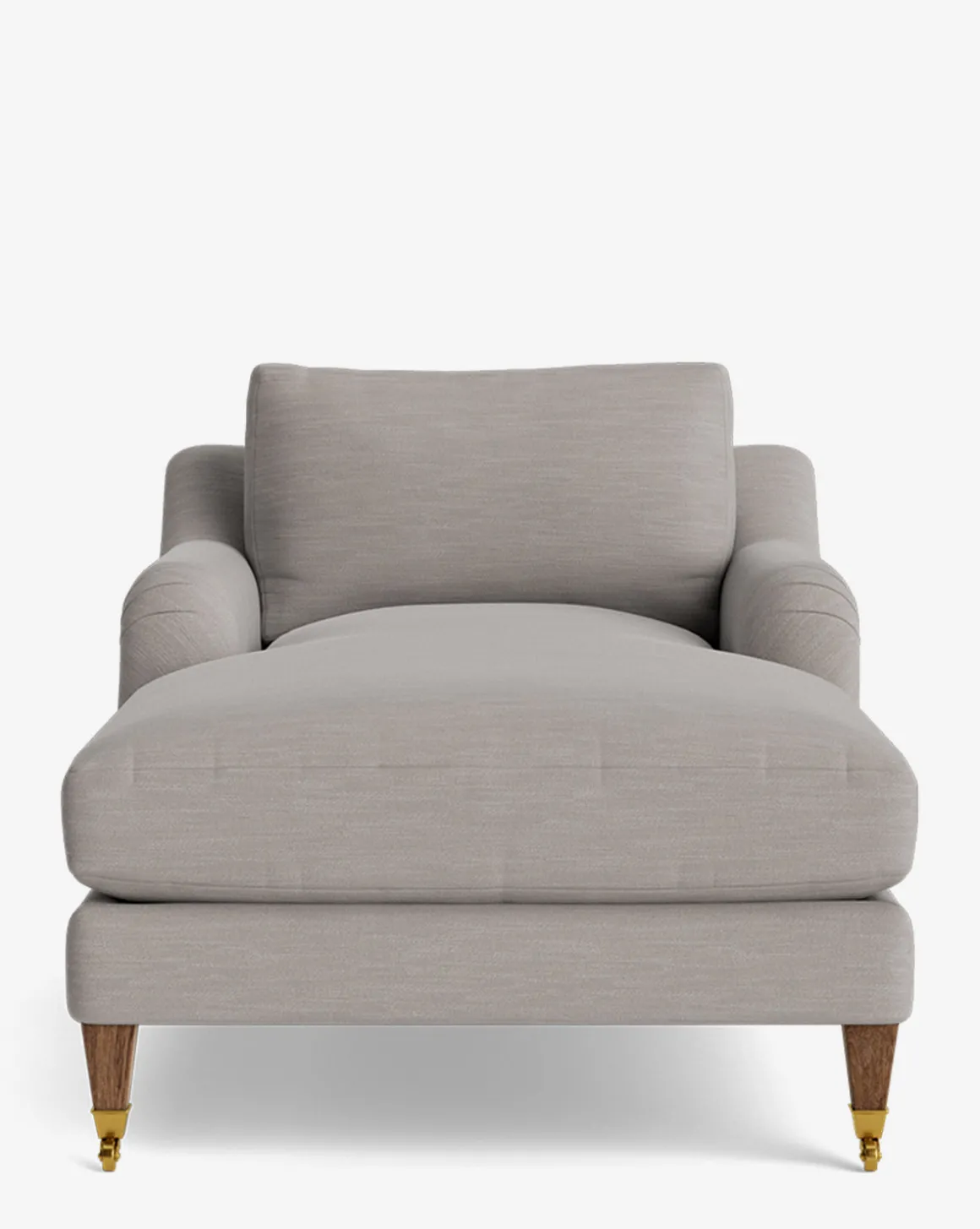 Lucille English Roll Arm Chaise Lounge