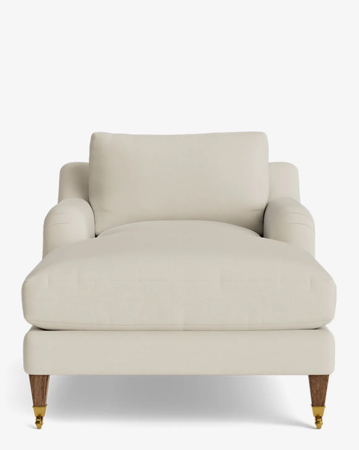Lucille English Roll Arm Chaise Lounge