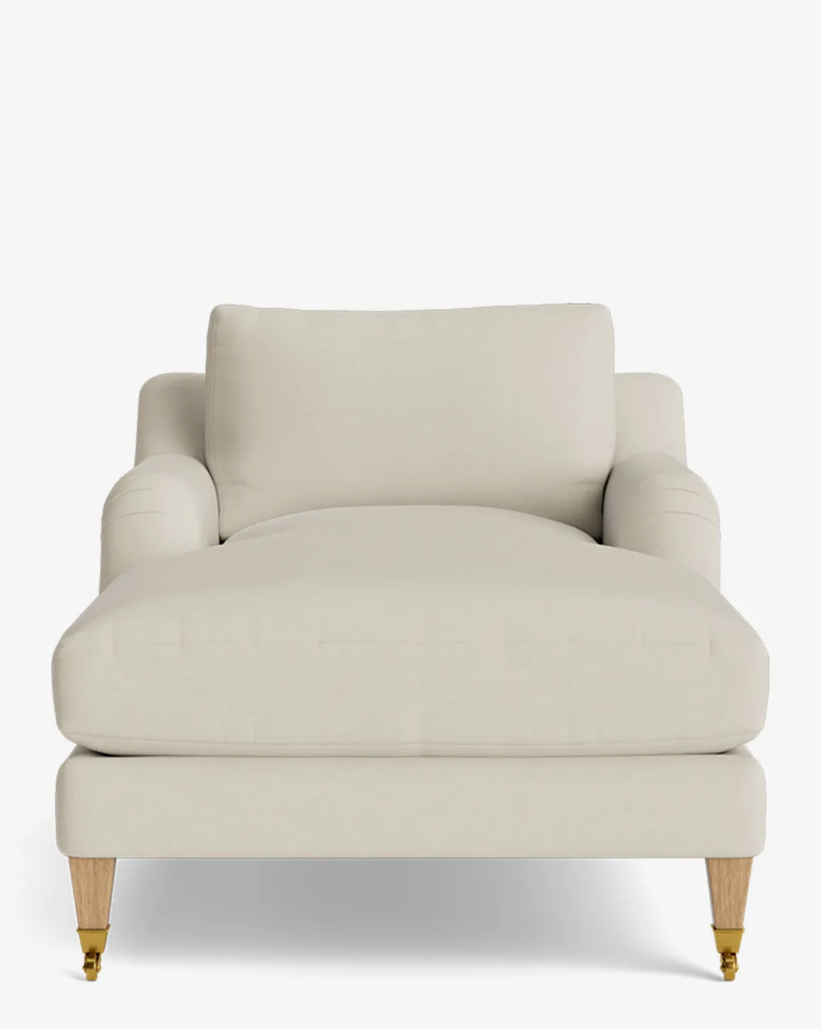 Lucille English Roll Arm Chaise Lounge