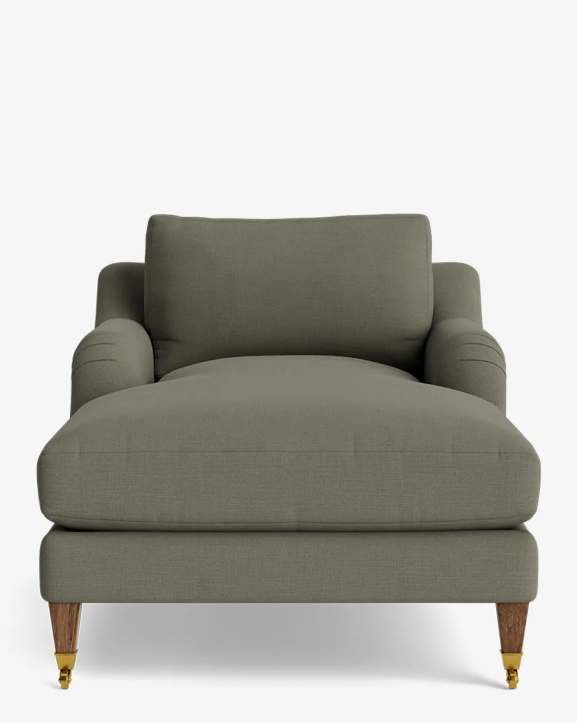 Lucille English Roll Arm Chaise Lounge