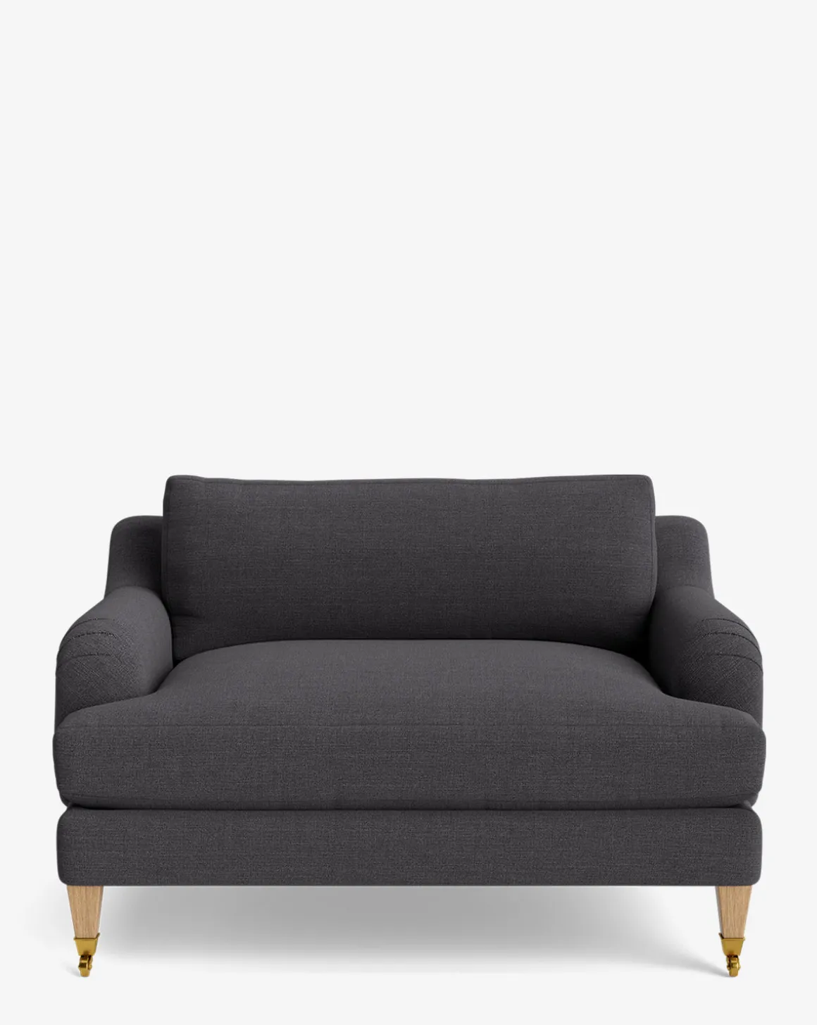Lucille English Roll Arm Chair and a Half