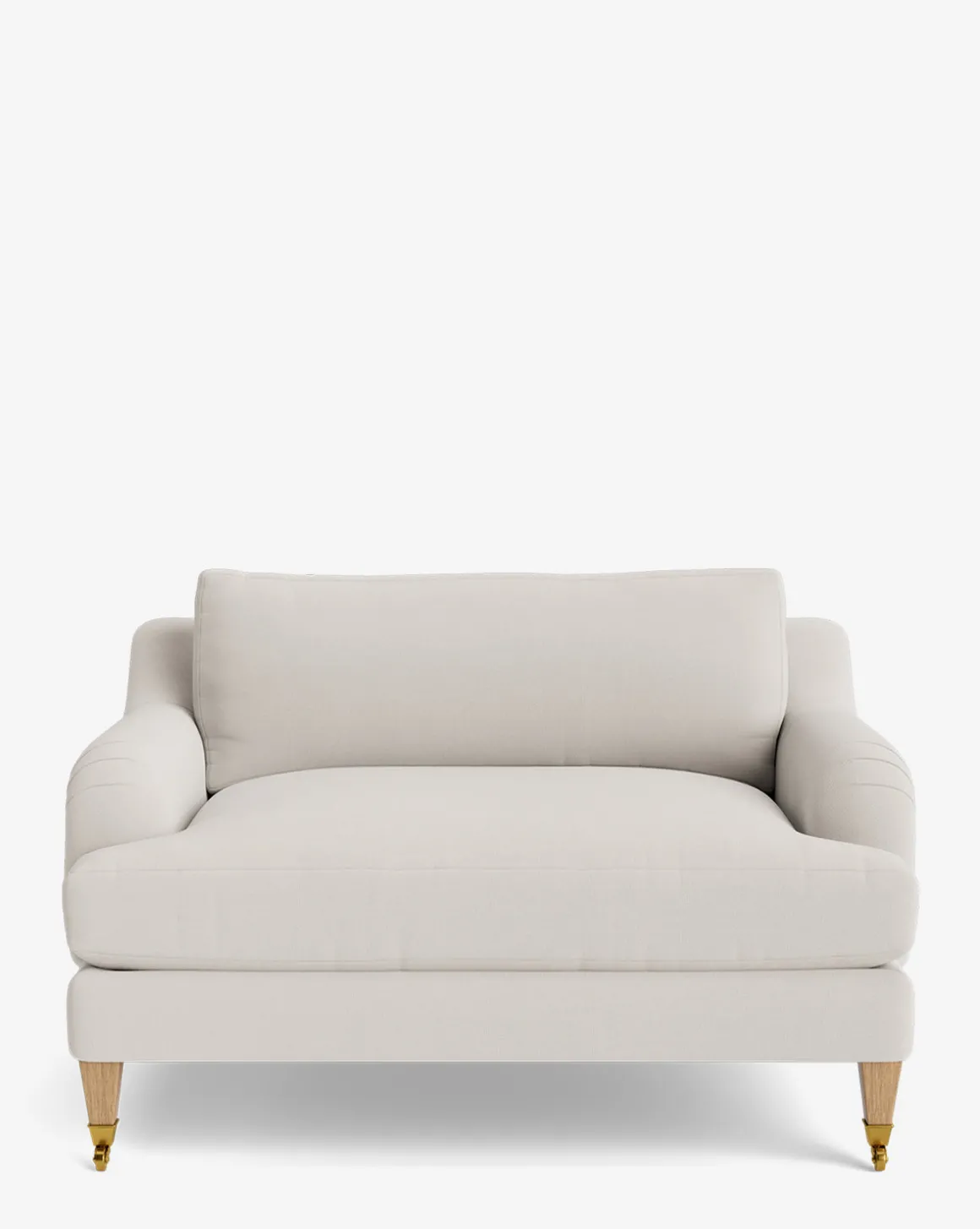Lucille English Roll Arm Chair and a Half