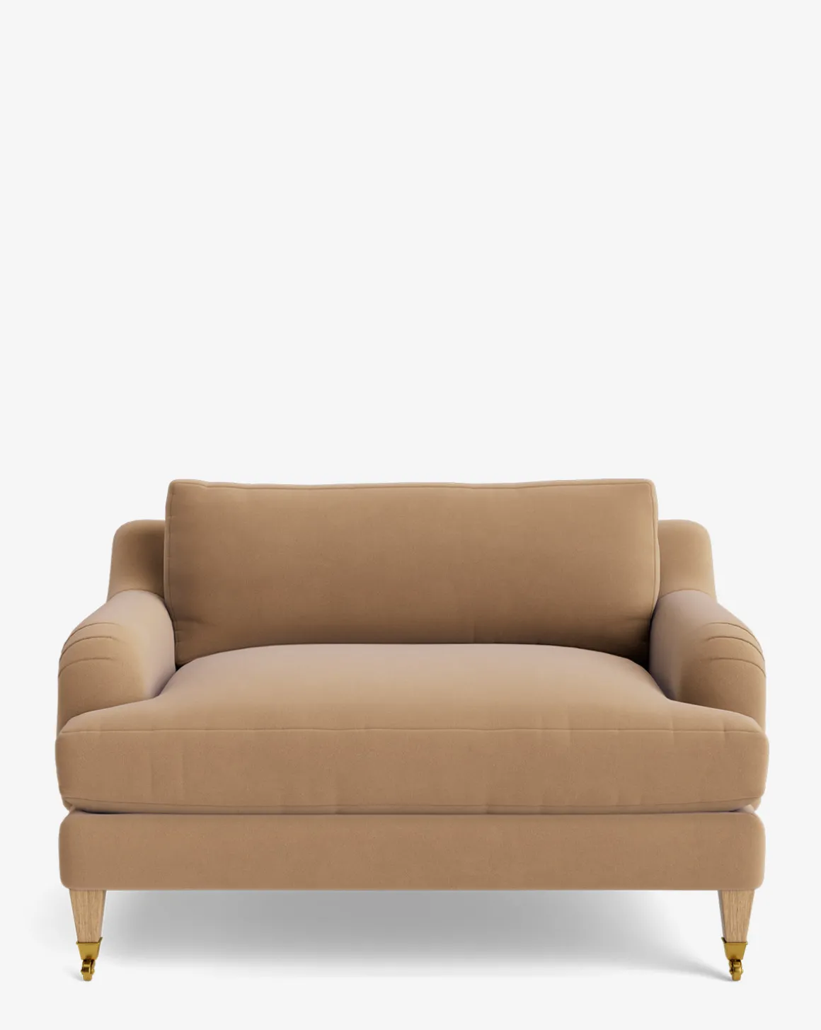 Lucille English Roll Arm Chair and a Half