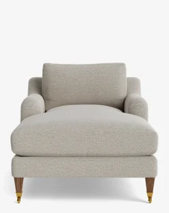 Lucille English Roll Arm Lounge Chair