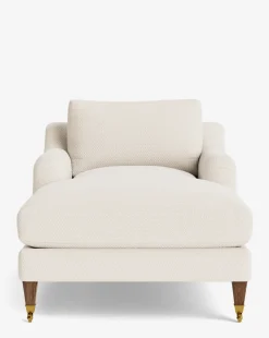 Lucille English Roll Arm Lounge Chair