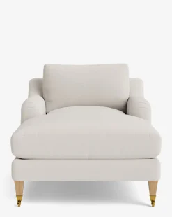 Lucille English Roll Arm Lounge Chair
