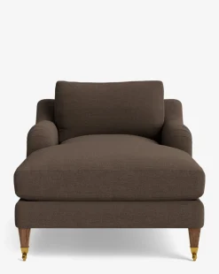 Lucille English Roll Arm Lounge Chair