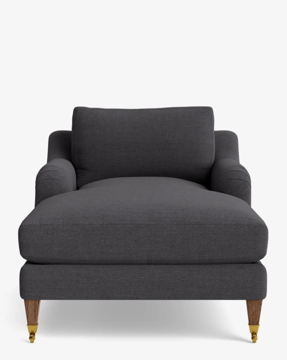 Lucille English Roll Arm Lounge Chair