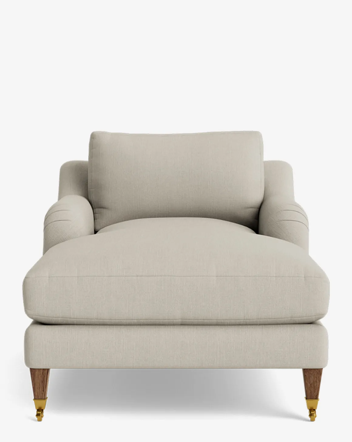 Lucille English Roll Arm Lounge Chair
