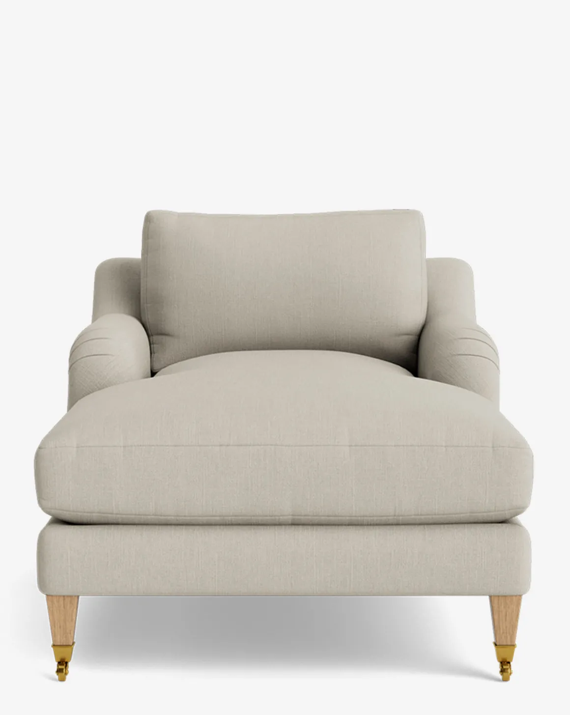 Lucille English Roll Arm Lounge Chair