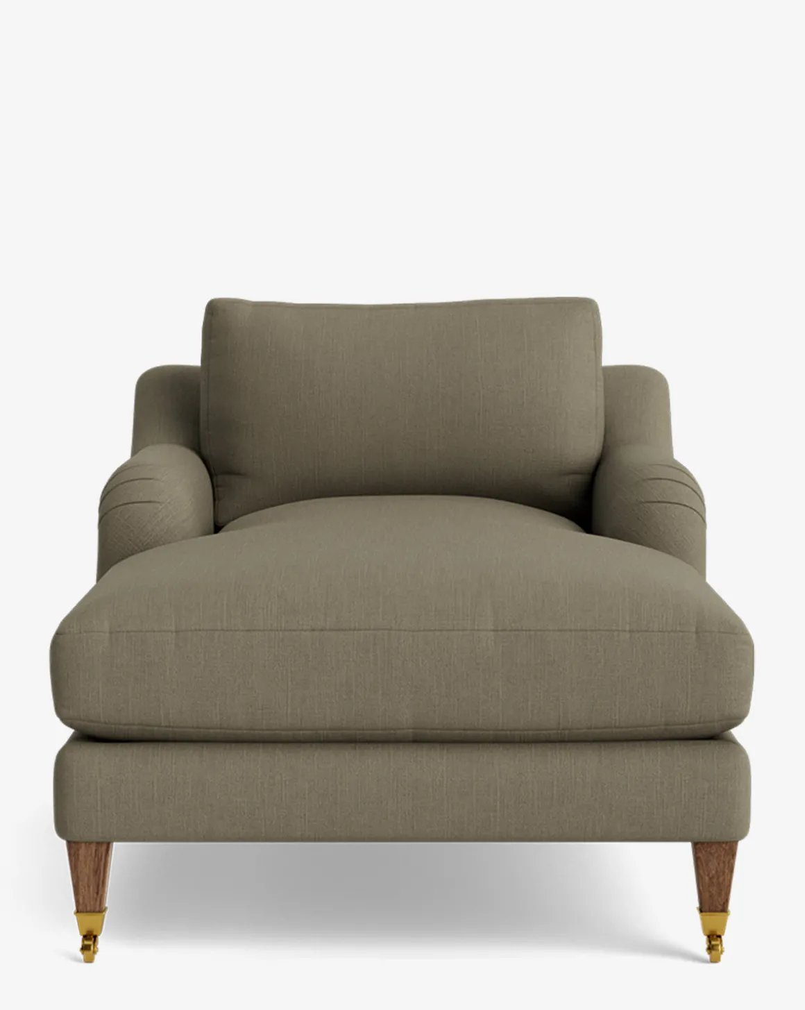 Lucille English Roll Arm Lounge Chair