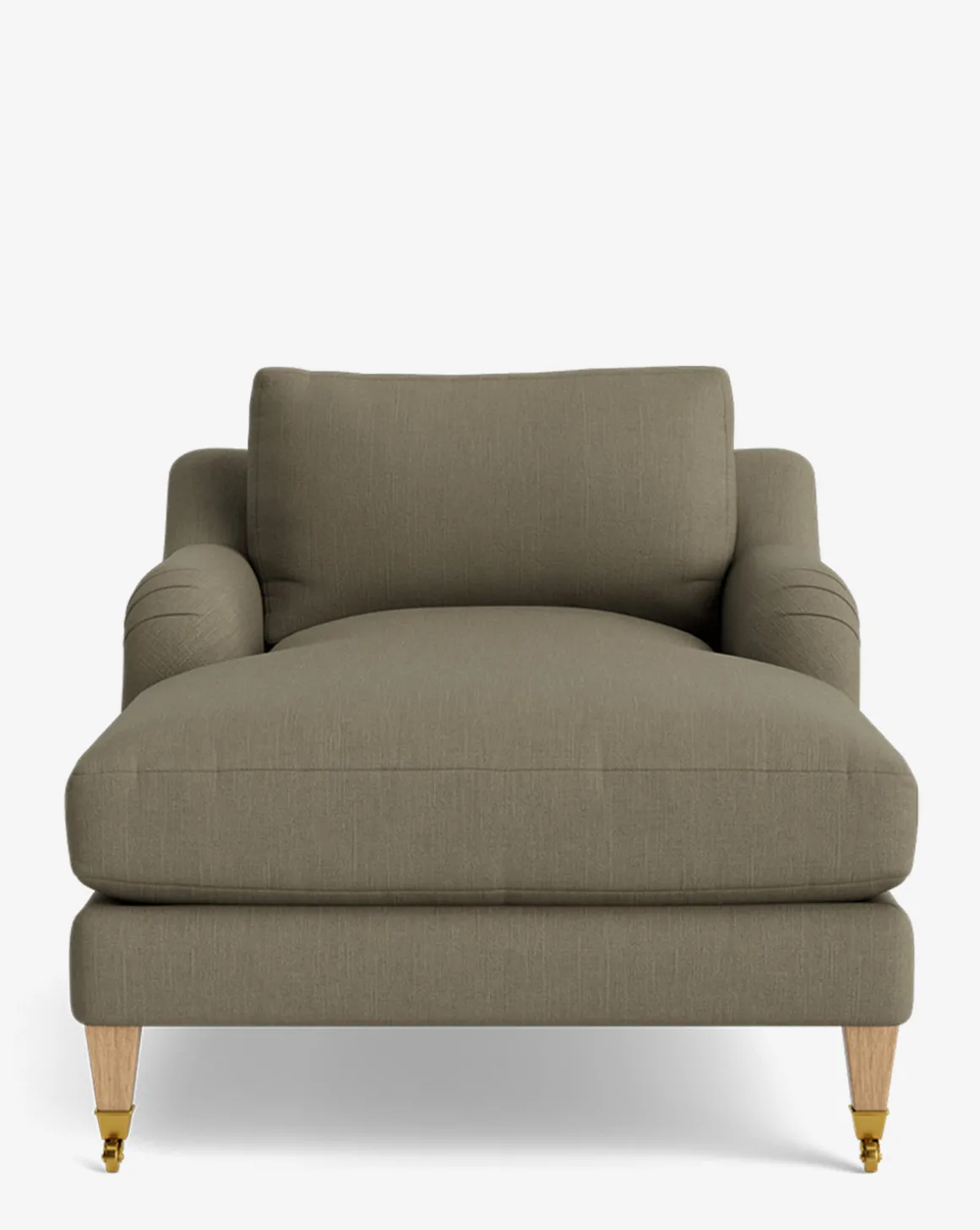 Lucille English Roll Arm Lounge Chair