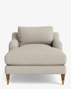 Lucille English Roll Arm Lounge Chair