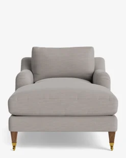 Lucille English Roll Arm Lounge Chair
