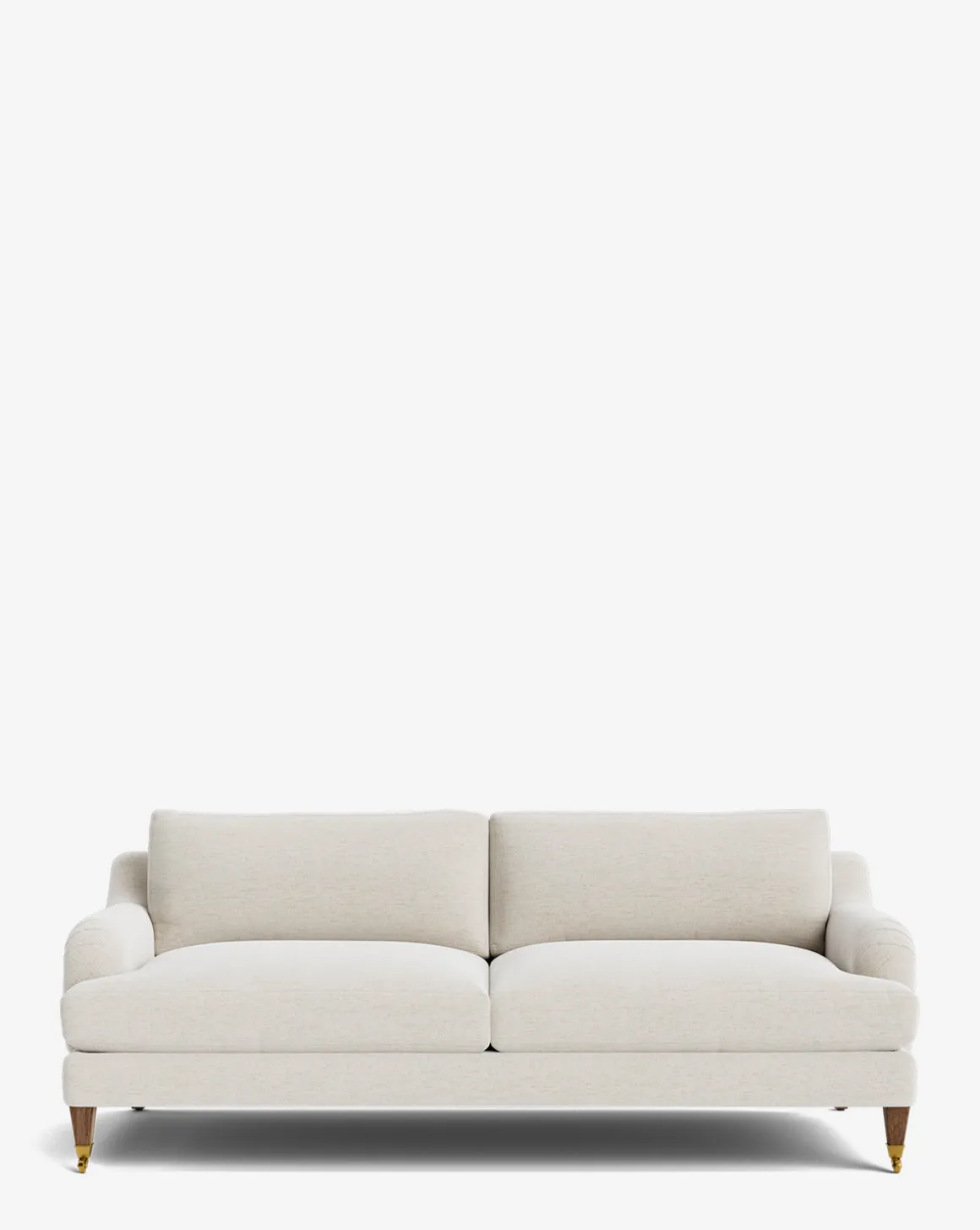 Lucille English Roll Arm Sofa 78"