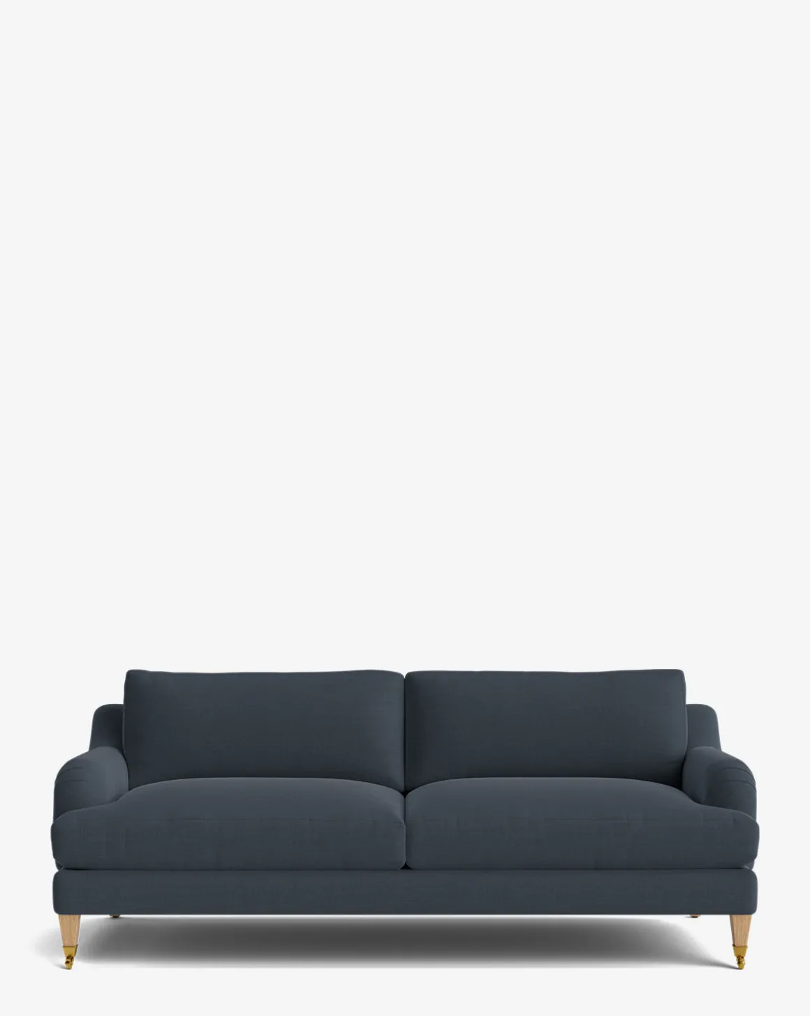 Lucille English Roll Arm Sofa 78"