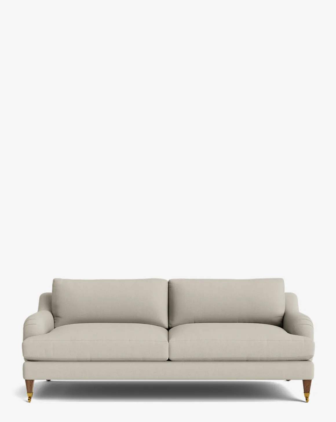 Lucille English Roll Arm Sofa 78"