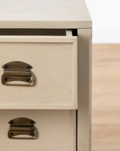 Mackenna White Oak Nightstand