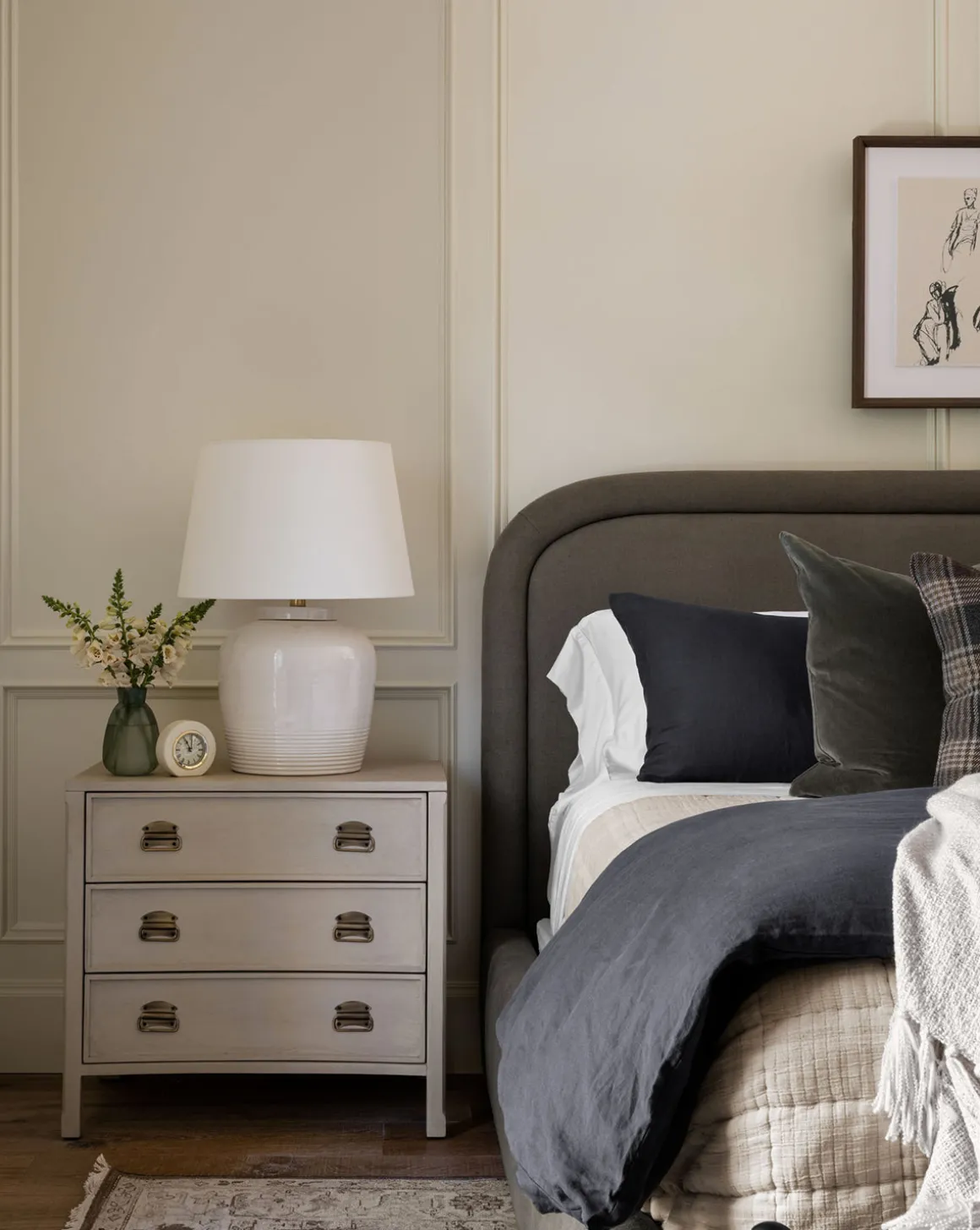 Mackenna White Oak Nightstand