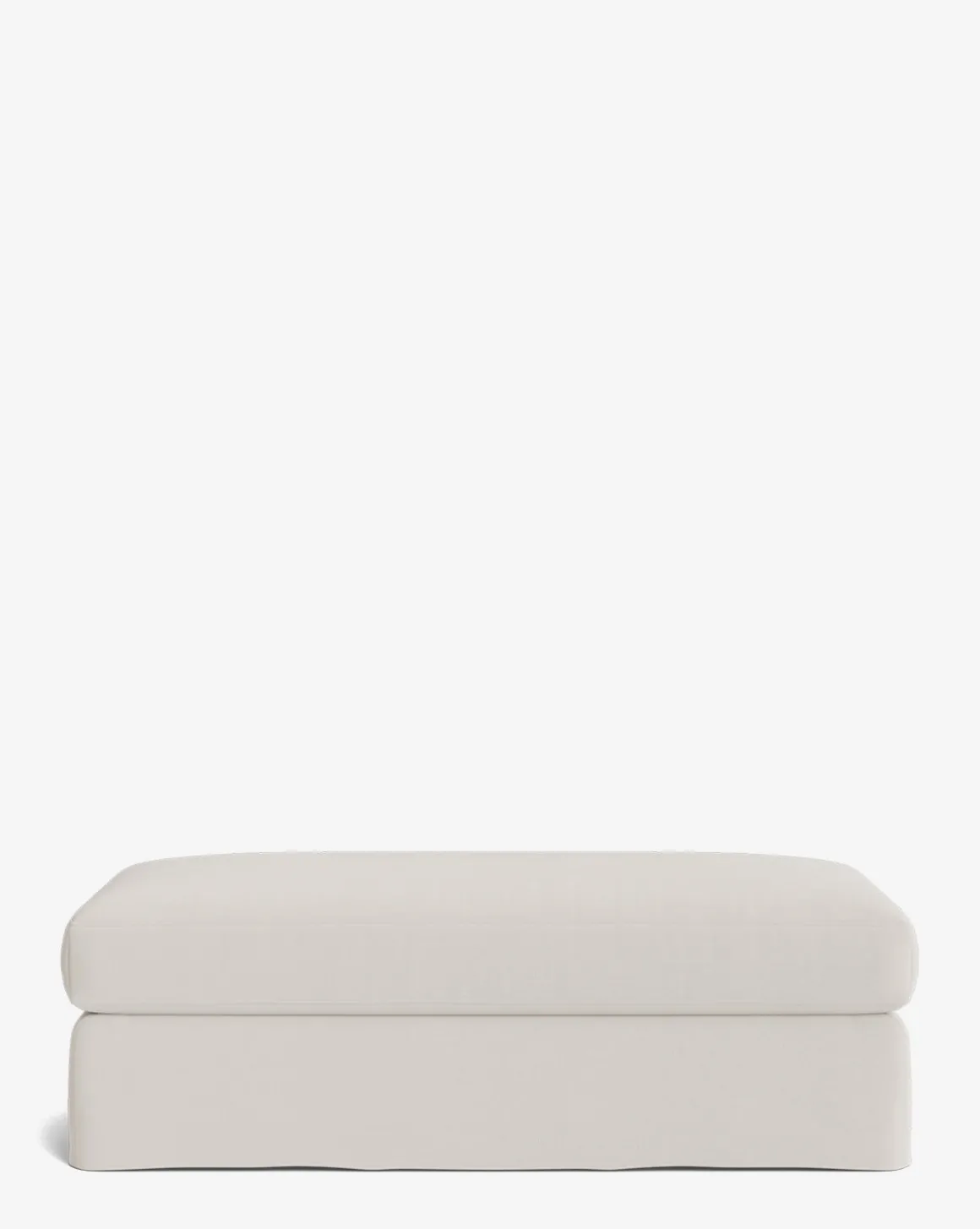 Macy Slipcover Ottoman