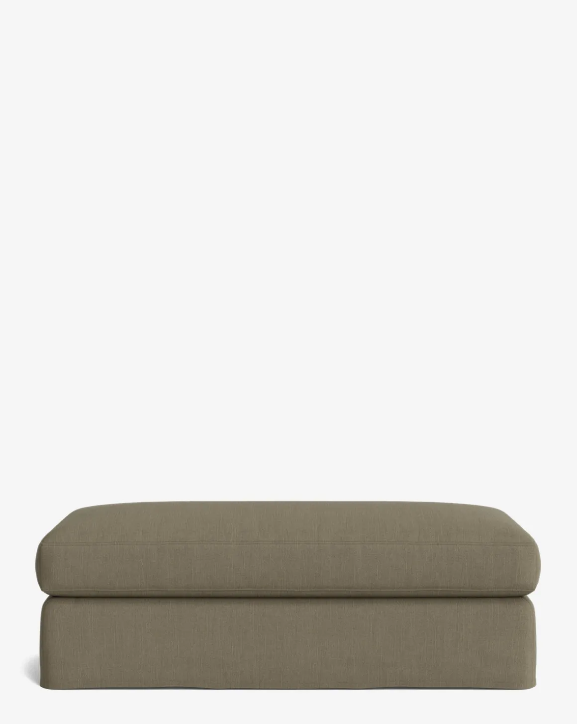 Macy Slipcover Ottoman