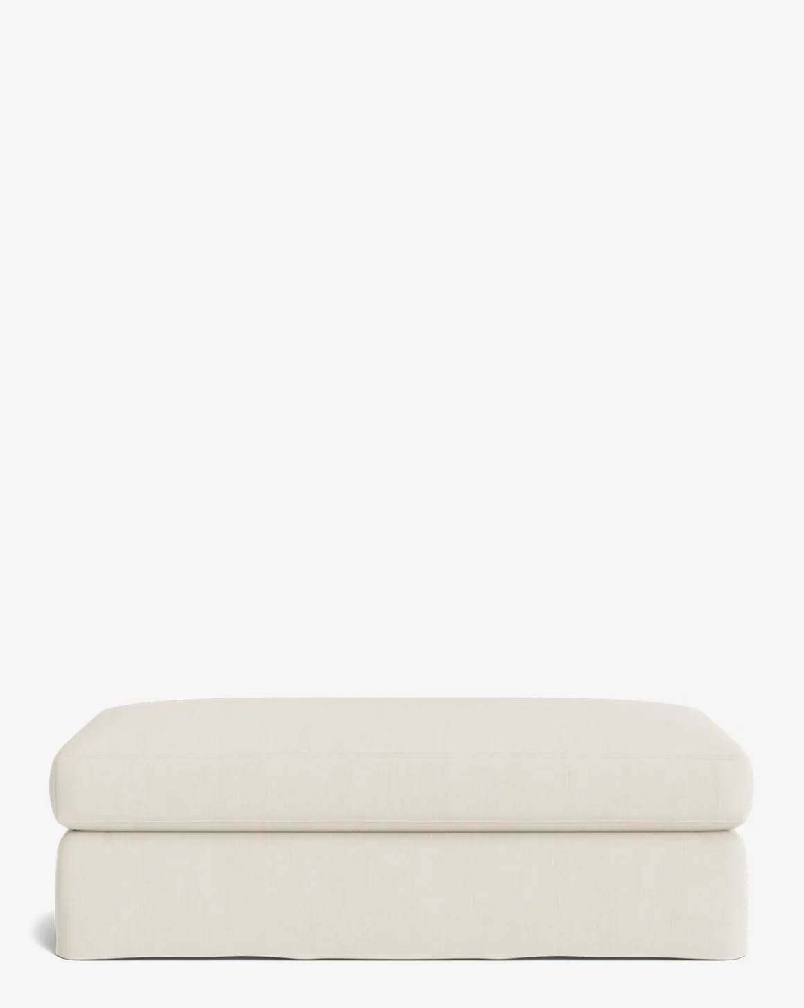 Macy Slipcover Ottoman